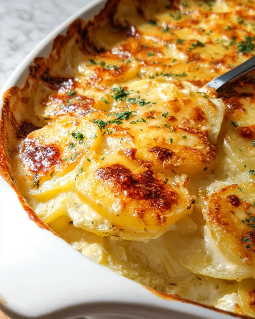 Easy Cheesy Scalloped Potatoes
