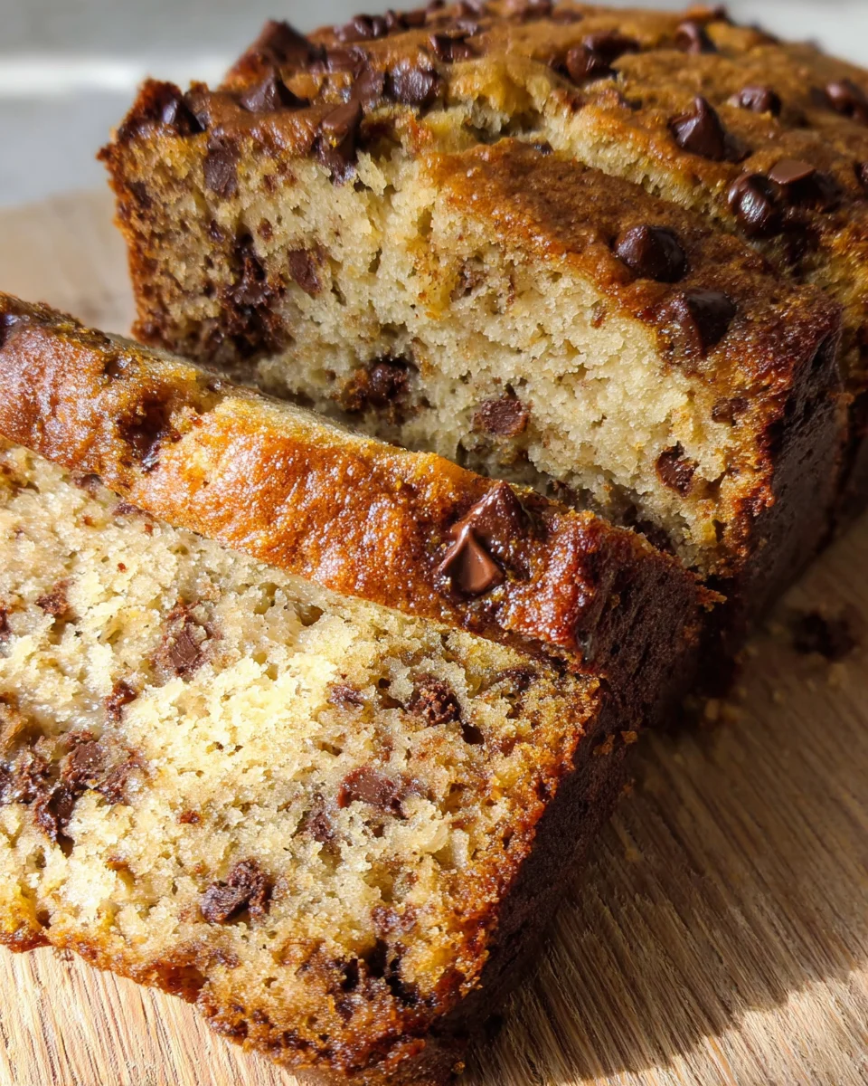 Easy Chocolate Chip Banana Bread 23 Easy