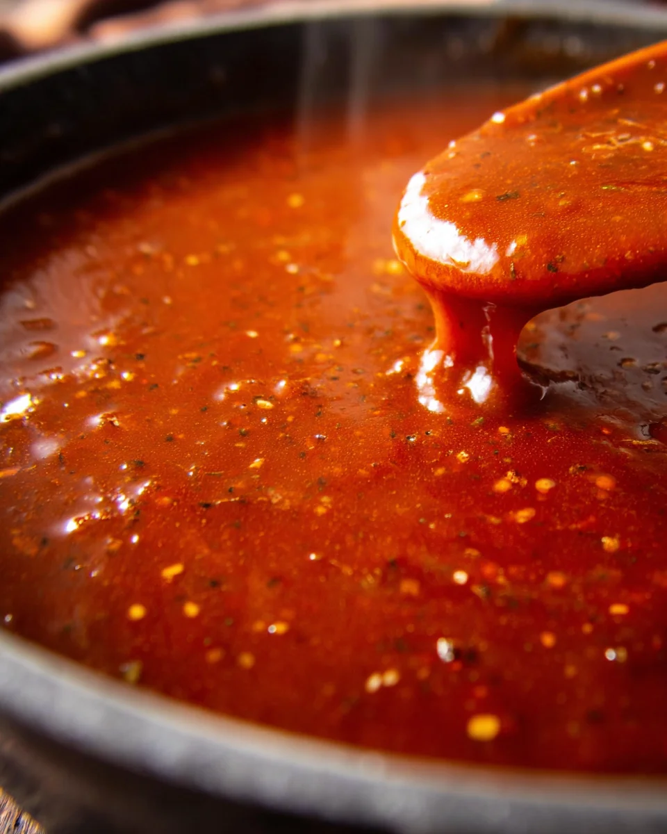 Easy Red Enchilada Sauce {15 minute Recipe}