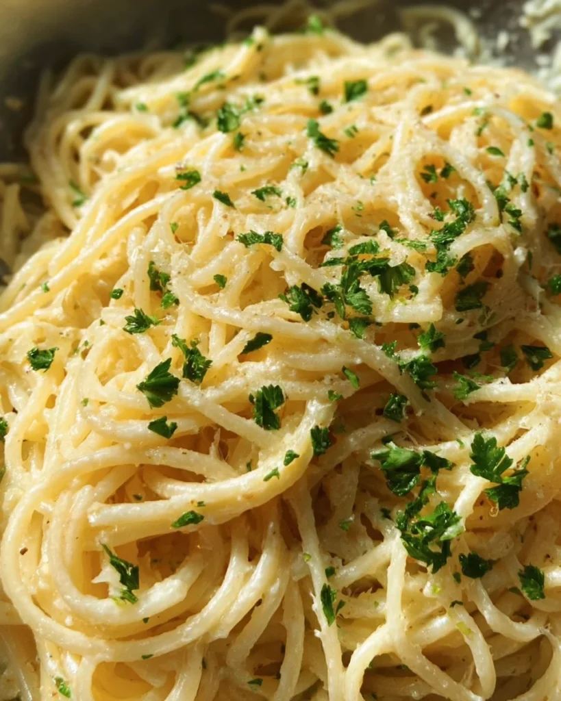 Garlic Parmesan Pasta (One Pot!)