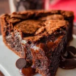 Gooey Brownie Pie