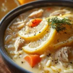 Greek Lemon Chicken Soup