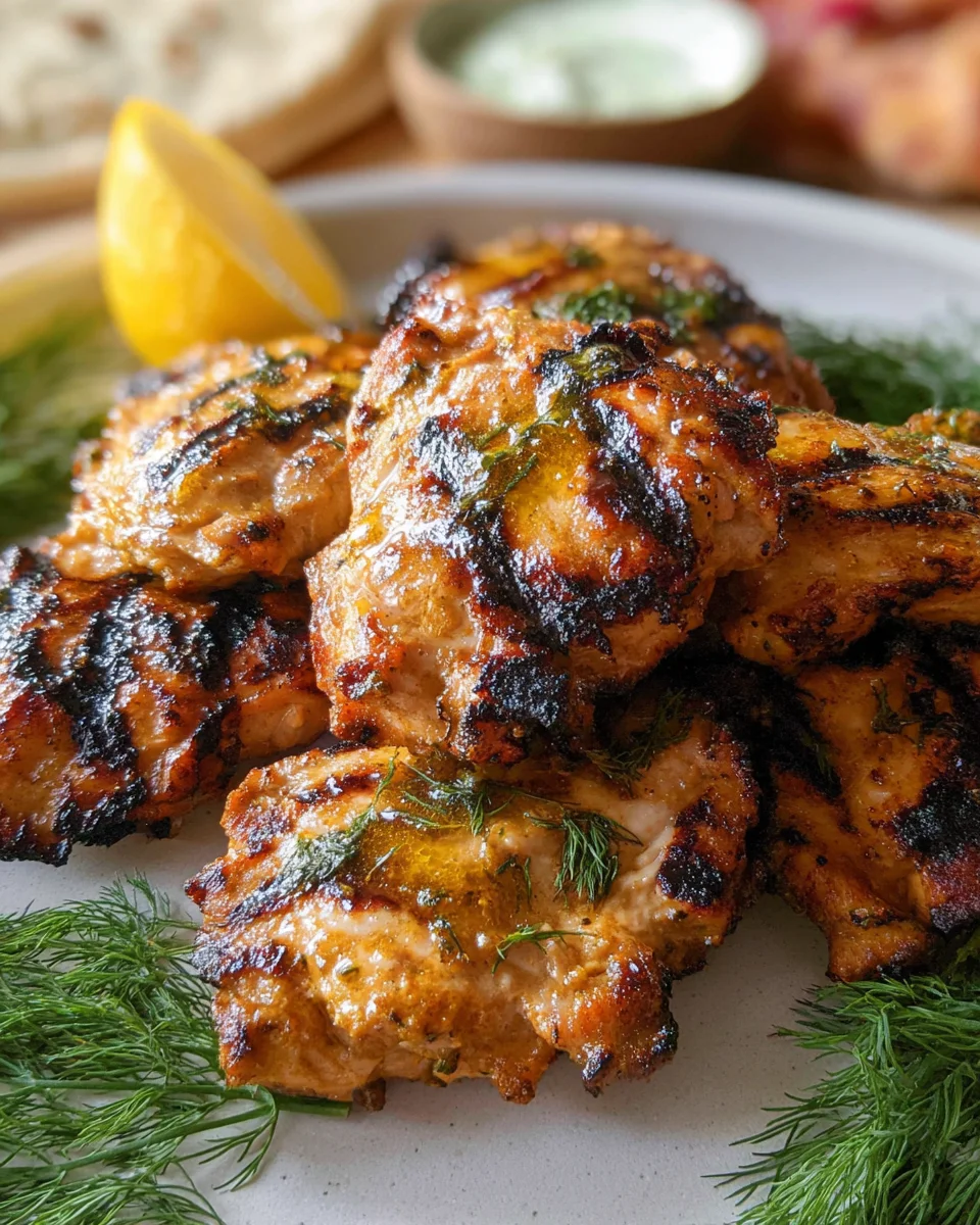 Greek Yogurt Marinated Chicken