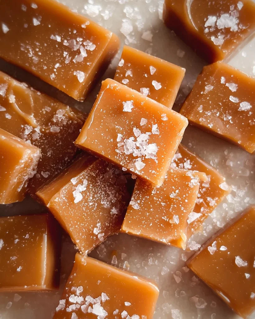 Homemade Salted Caramels