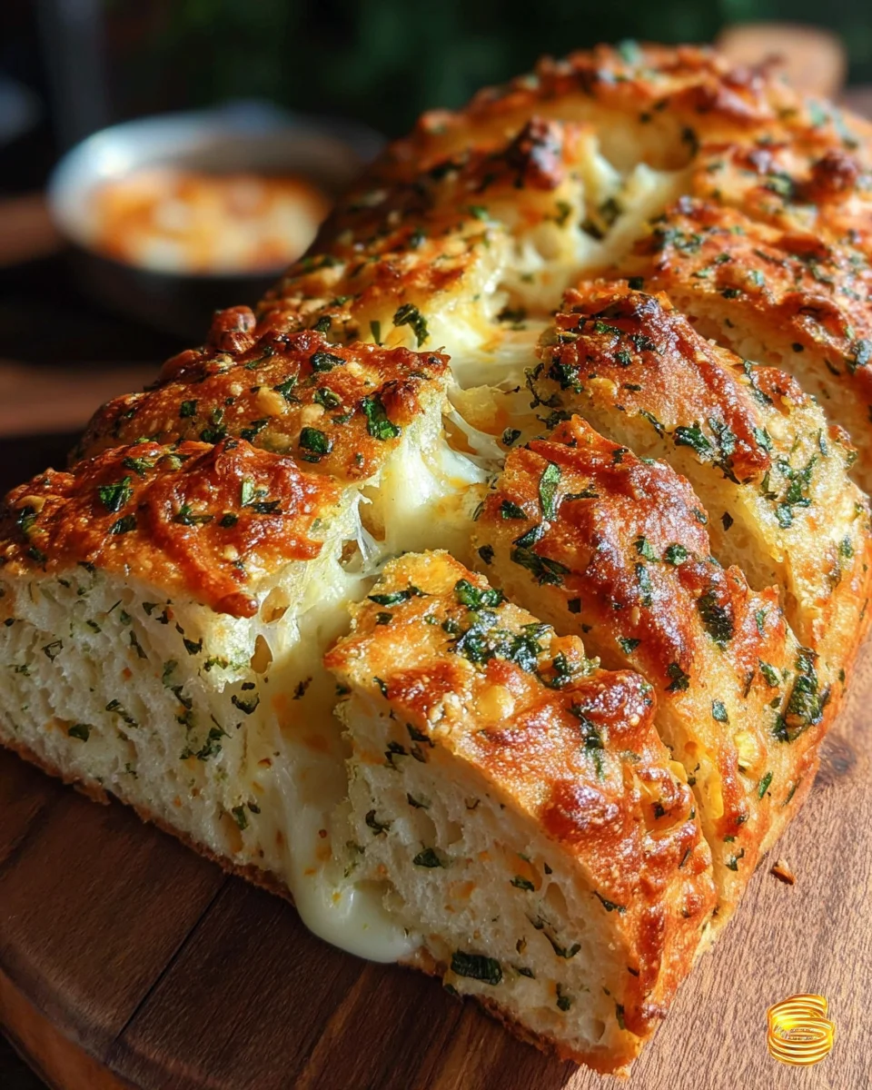 Italian Herbs and Cheese Bread