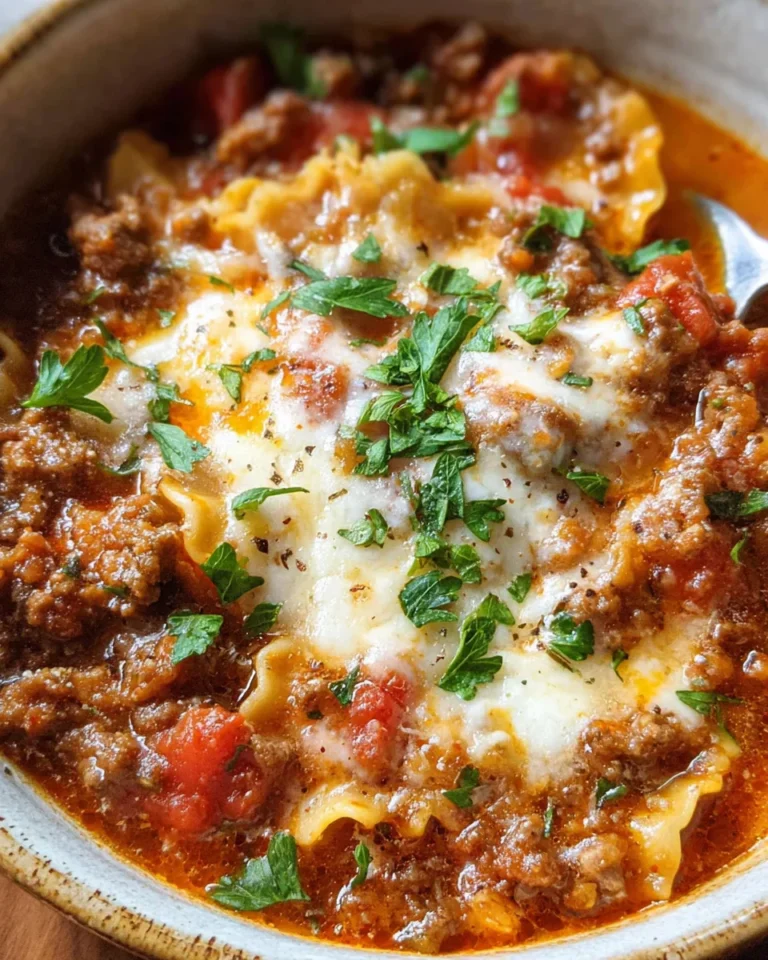Lasagna Soup