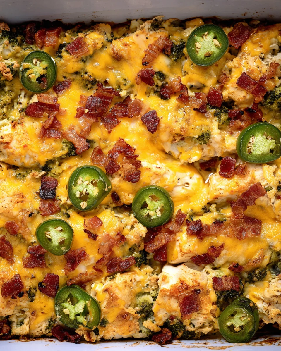 Low Carb Jalapeno Popper Chicken