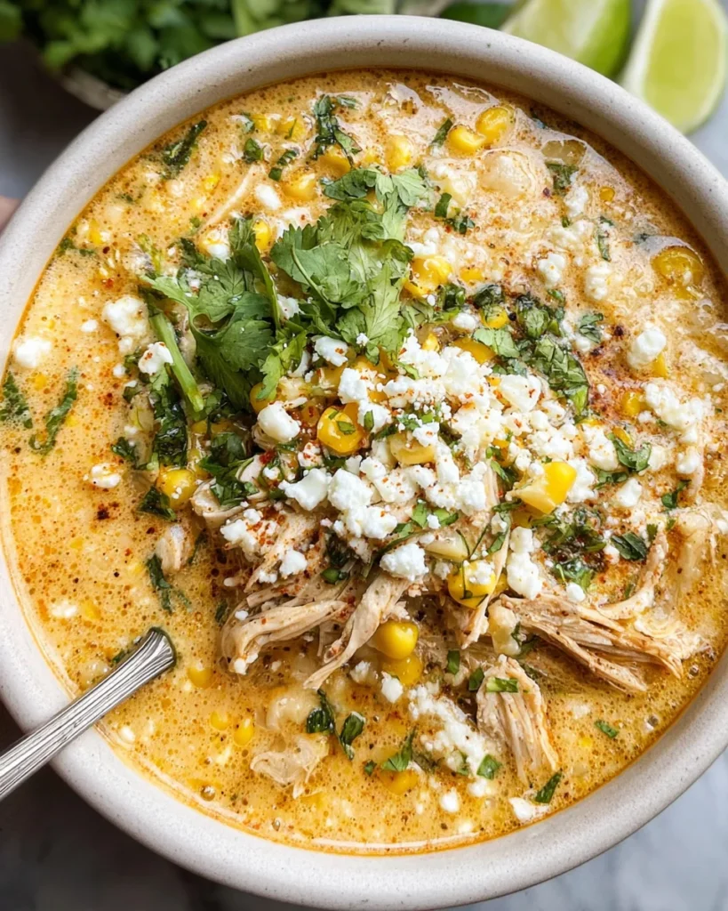 Mexican Street Corn Soup