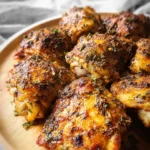 Oven Baked Chicken Thighs
