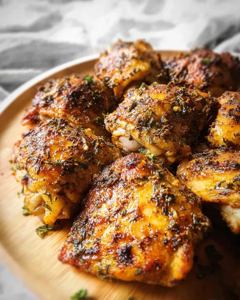 Oven Baked Chicken Thighs