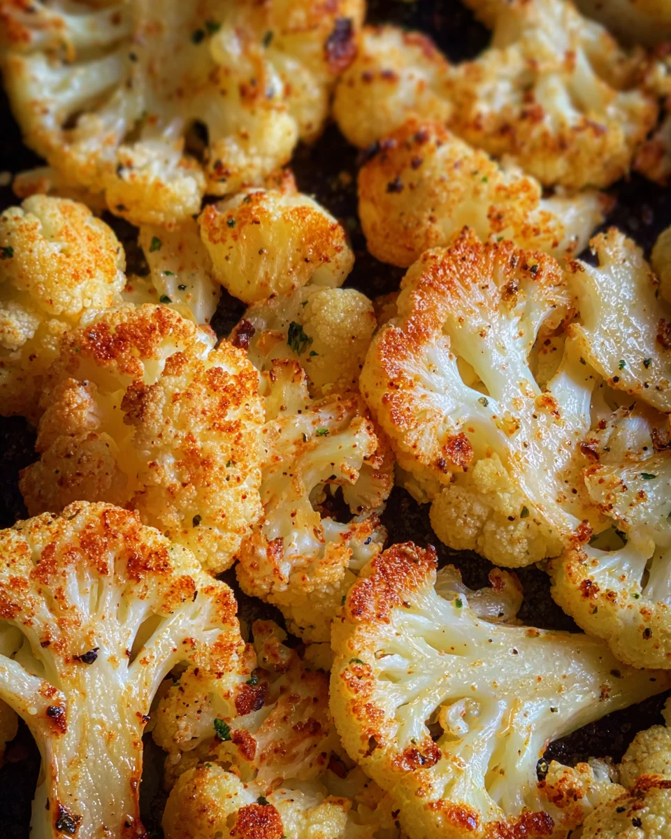 Oven Roasted Cauliflower Recipe