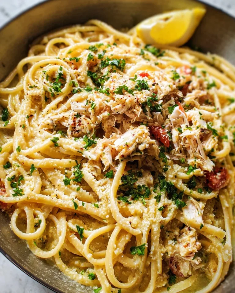 Quick and Delicious Crab Linguine
