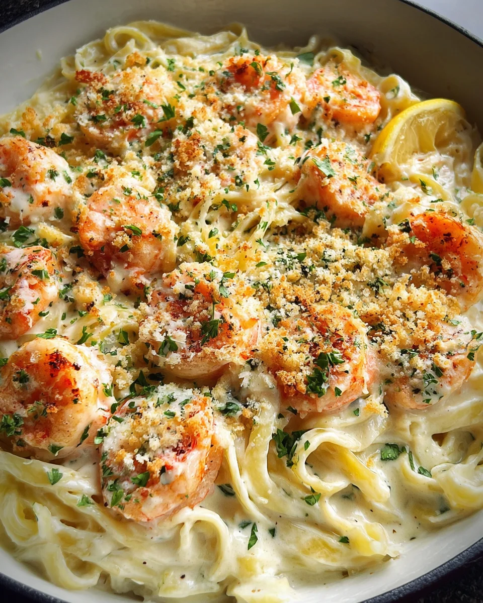 Shrimp Alfredo