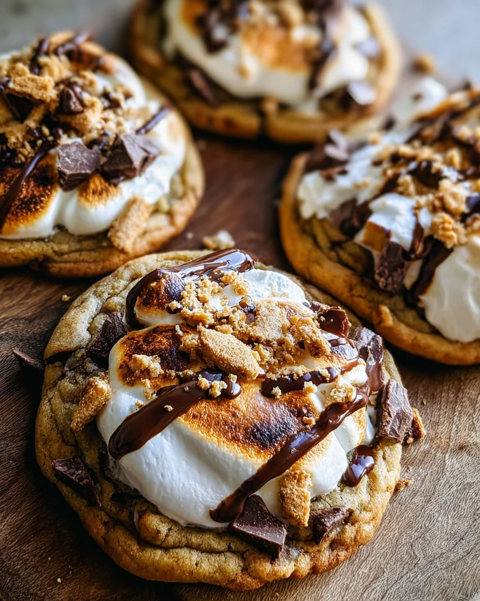Smore Chocolate Chip Cookies 3