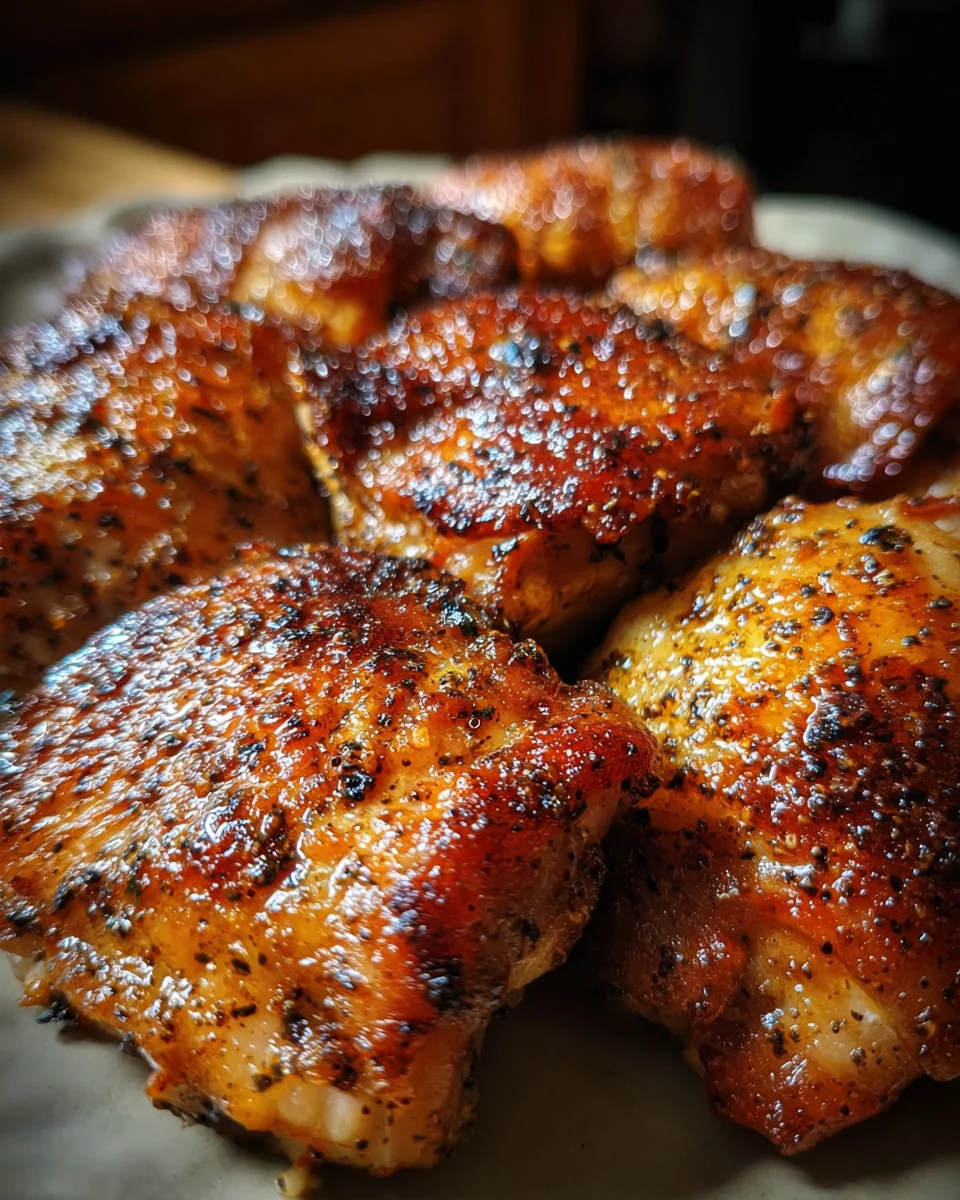 Air Fryer Chicken Thighs
