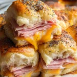 Baked Ham and Cheese Sliders