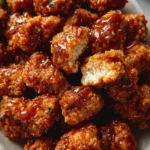 Baked Honey BBQ Chicken Bites