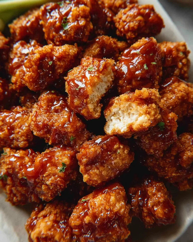 Baked Honey BBQ Chicken Bites 25 Baked Honey BBQ Chicken Bites
