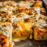 Biscuits and Gravy Breakfast Casserole
