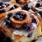 Blueberry Cinnamon Rolls