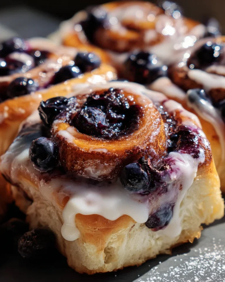 Blueberry Cinnamon Rolls