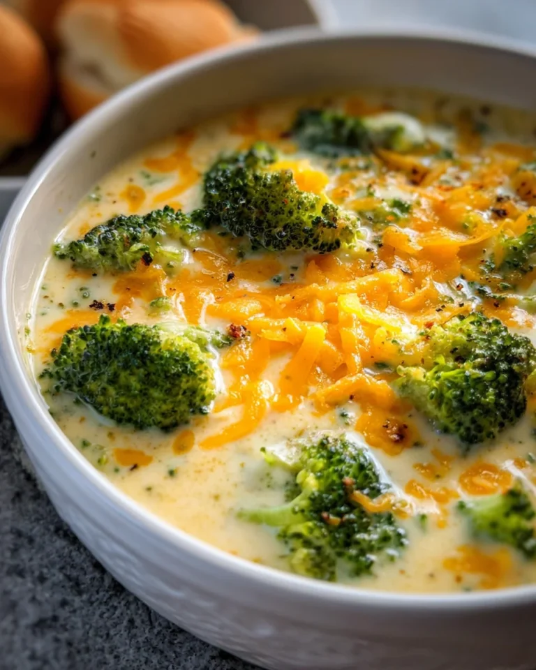 Broccoli Cheese Soup Recipe