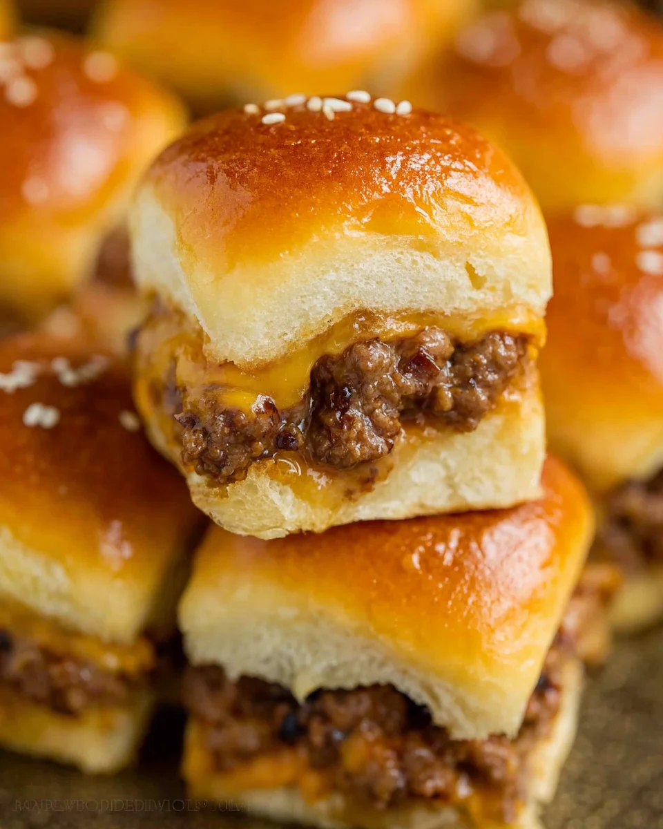 Cheeseburger Sliders (Easy, 30-min Recipe)