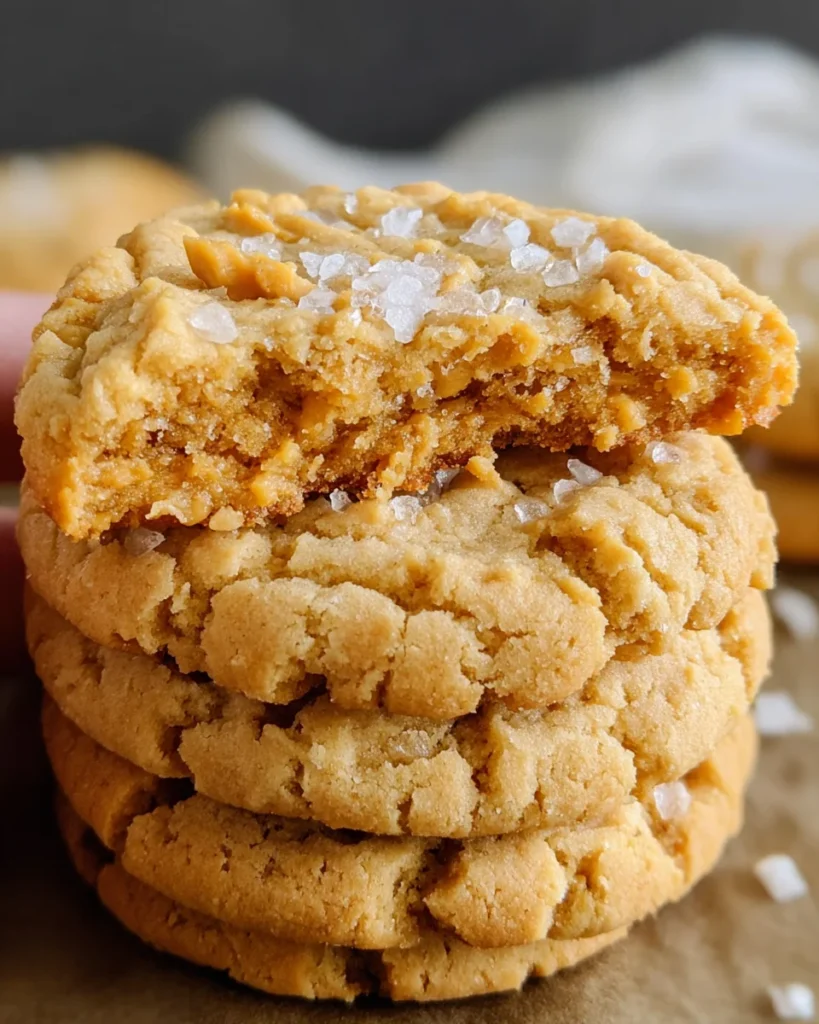 Chewy Peanut Butter Cookies