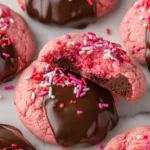 Chocolate Covered Strawberry Cookies