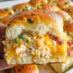 Crack Chicken Sliders on Hawaiian Rolls