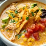 Creamy Chicken Tortilla Soup
