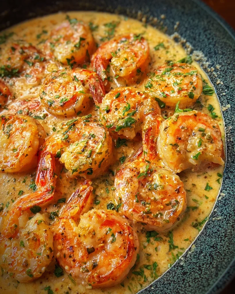 Creamy Garlic Shrimp
