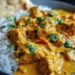 Creamy Homemade Chicken Korma Perfect with Flatbread or Rice