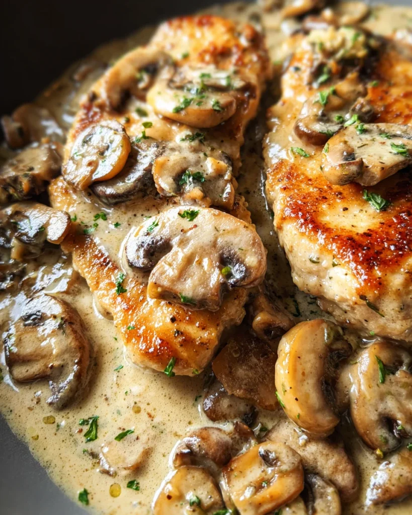 Creamy Mushroom Chicken
