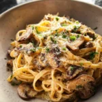 Creamy Mushroom Pasta