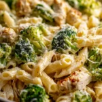 Creamy Rotisserie Chicken Broccoli Pasta