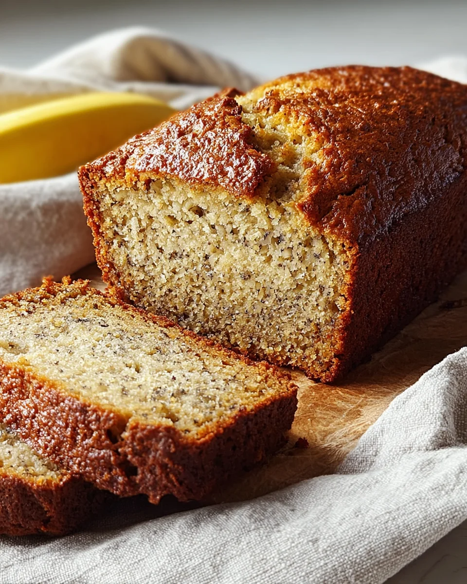 Easy Moist Banana Bread