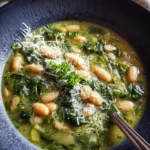 Easy White Bean Spinach Soup Recipe