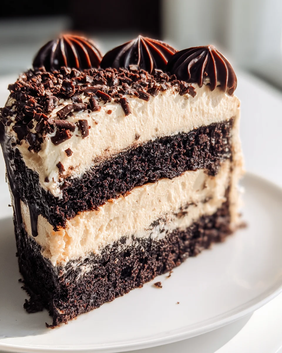 Guinness Chocolate Cake with Irish Buttercream