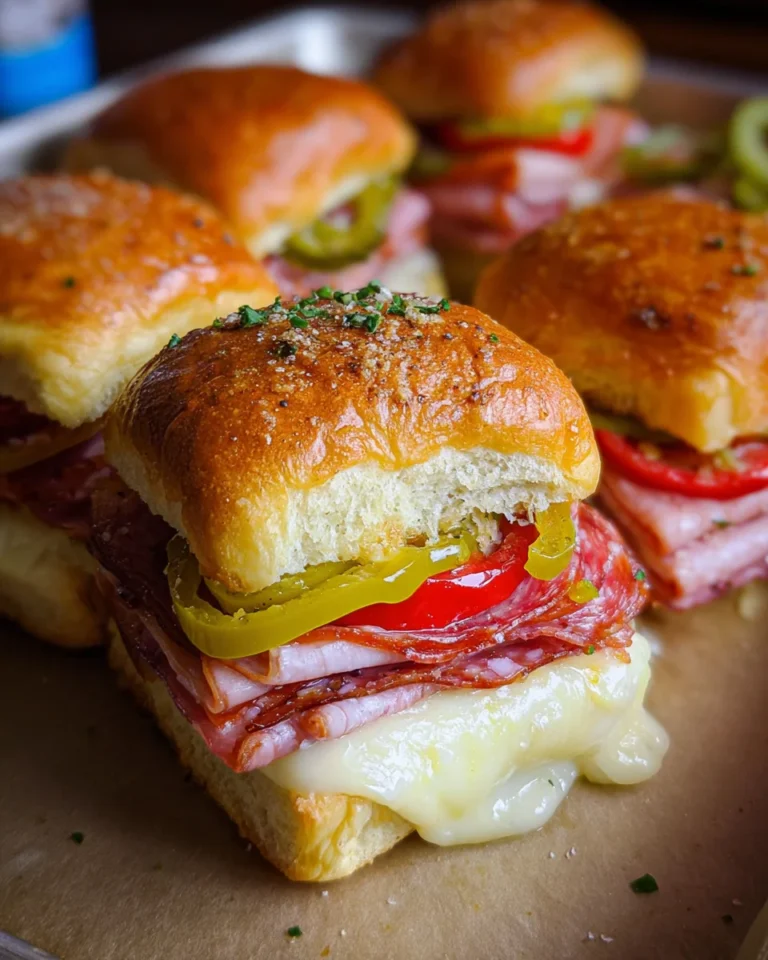 Hot Italian Sub Sliders