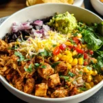Instant Pot Chicken Burrito Bowl
