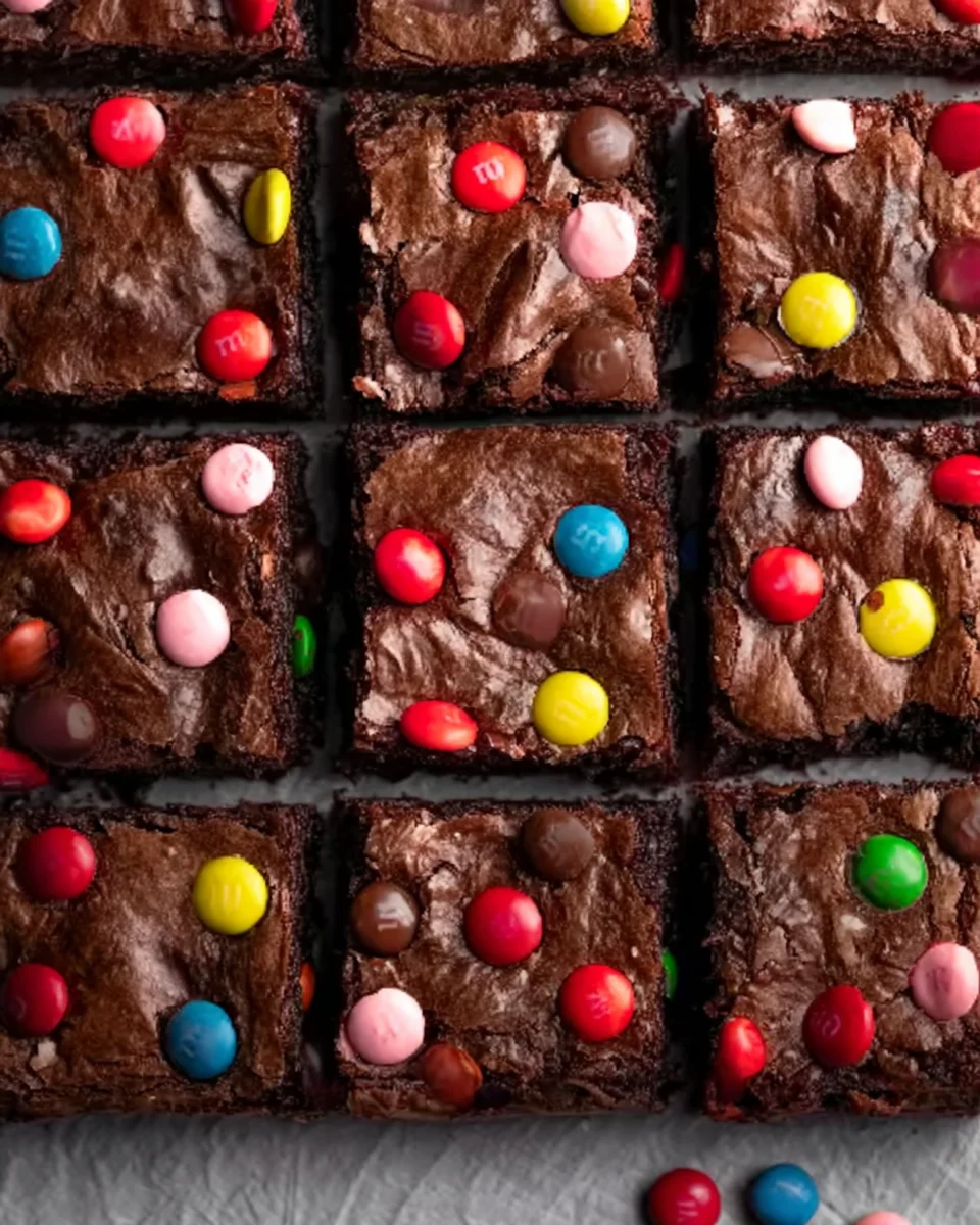 MMs Brownies Recipe 2