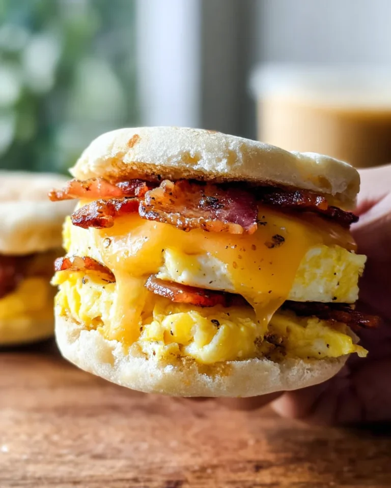 Make Ahead Breakfast Sandwiches