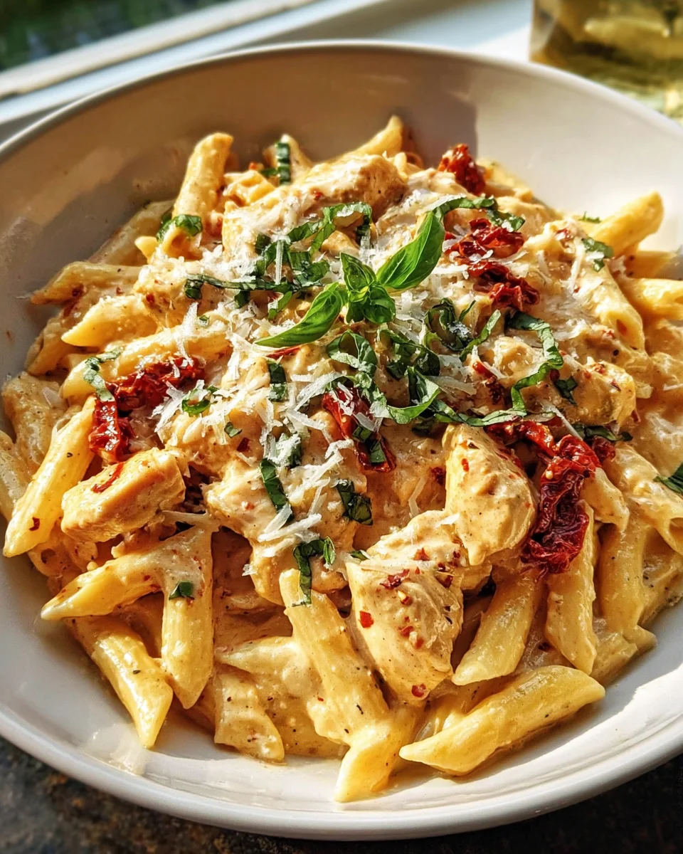 Marry Me Chicken Pasta