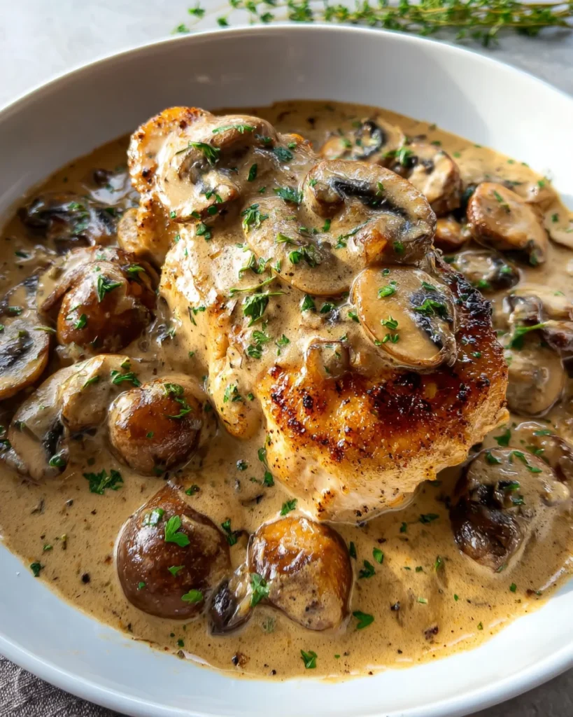 Mushroom Chicken