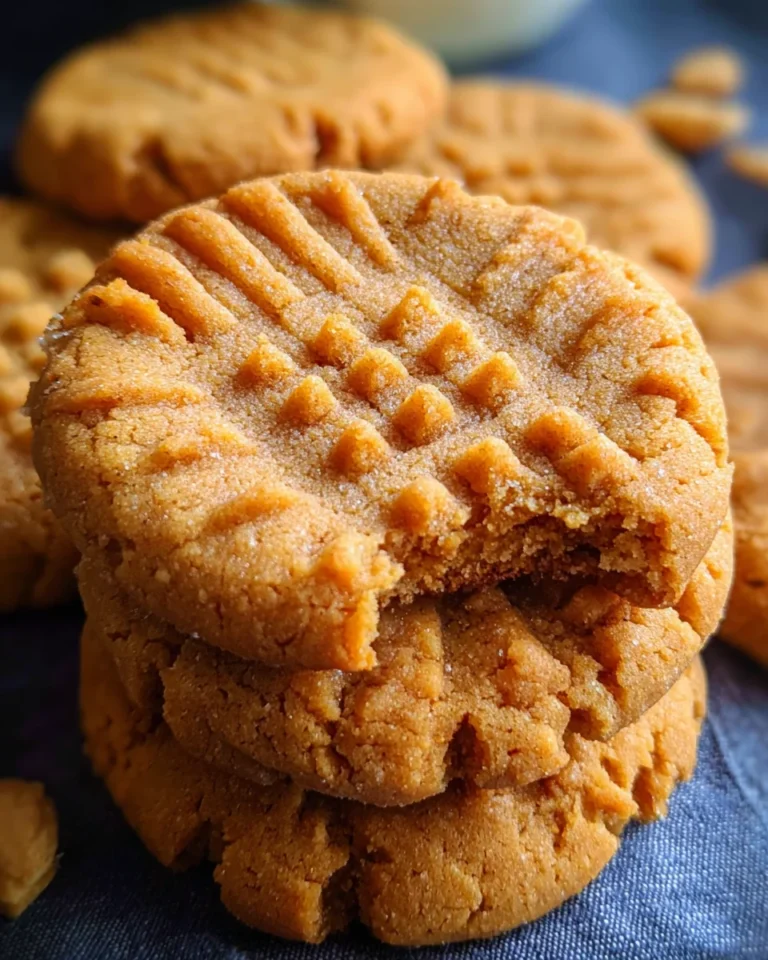 Old-Fashioned Peanut Butter Cookies