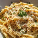 One Pot Creamy Garlic Pasta (Just 20 Minutes!)