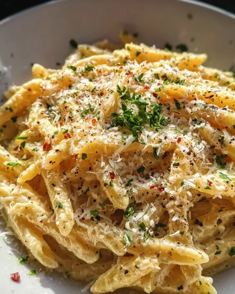 One Pot Creamy Garlic Pasta (Just 20 Minutes!)