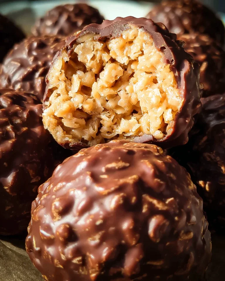 Peanut Butter Balls with Rice Krispies