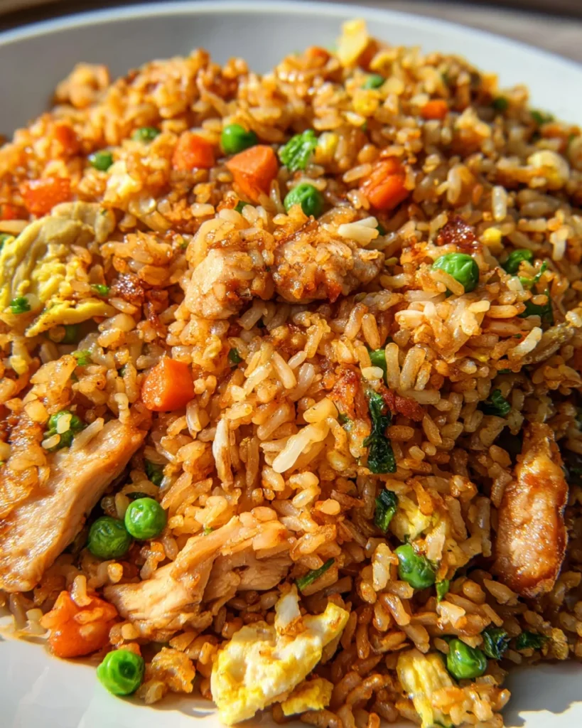 Quick & Easy Chicken Fried Rice